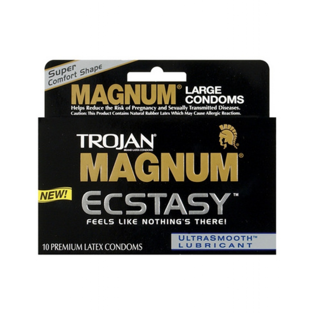 Trojan Magnum Ecstasy Condoms - Box of 10