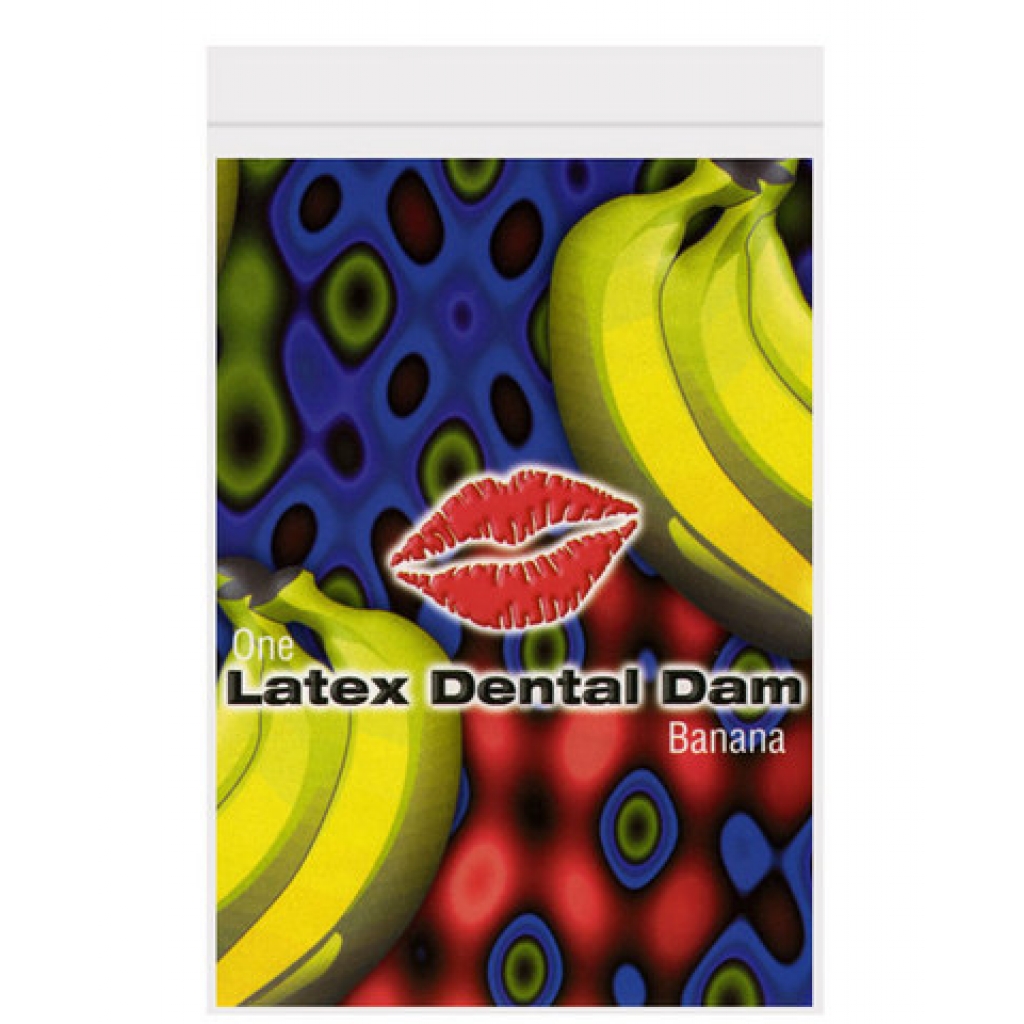 Latex dental dam, banana - Condoms