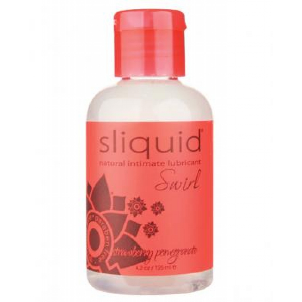 Sliquid swirl lubricant strawberry pomegranate - 4.2 oz bottle - Lubricants