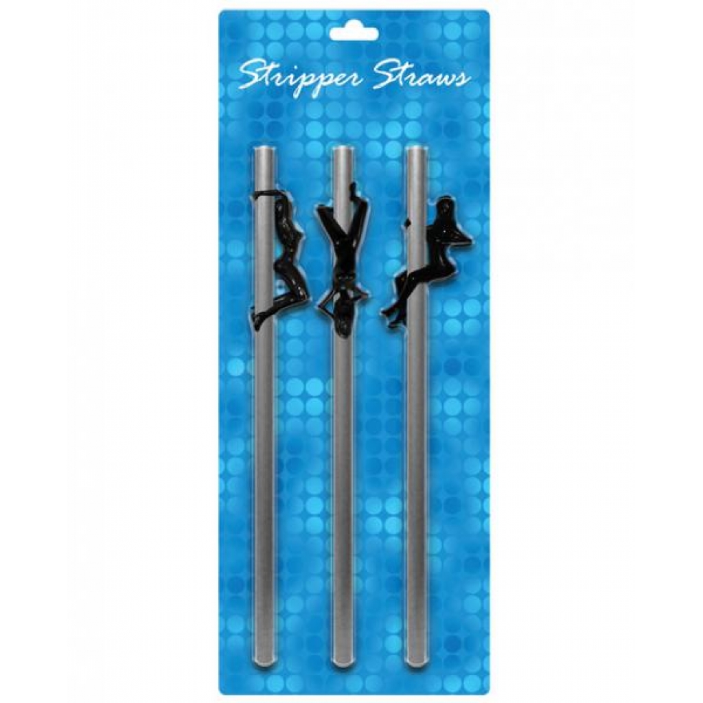 Stripper Straws Female 3 Pack - Serving Ware