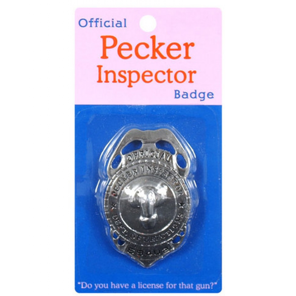 Pecker inspector badge - Party Wear