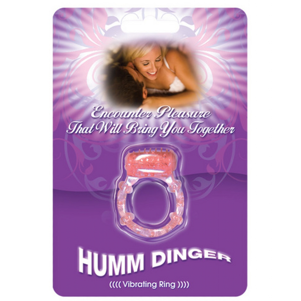 Hummdinger - Purple - Couples Vibrating Penis Rings