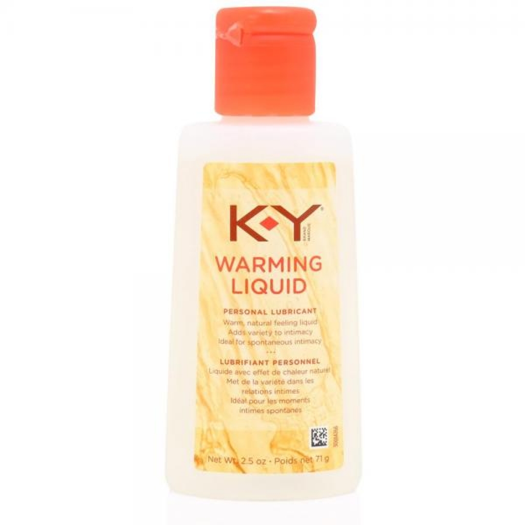 K-Y Warming Liquid Lubricant 2.5oz - Lubricants