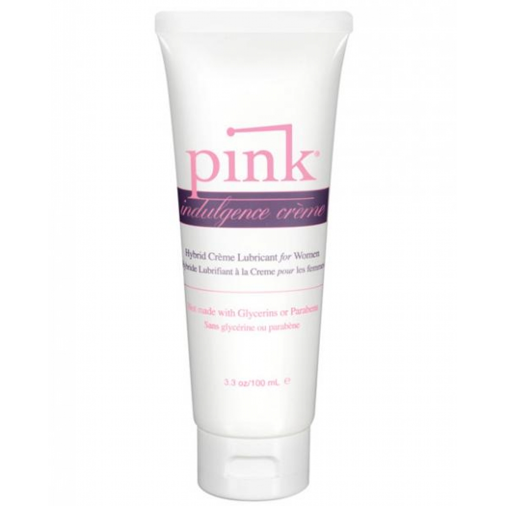 Pink Indulgence Hybrid Creme Lubricant - 3.3oz Tube