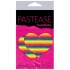 Pastease Glitter Rainbow Heart Pasties - Pasties, Tattoos & Accessories