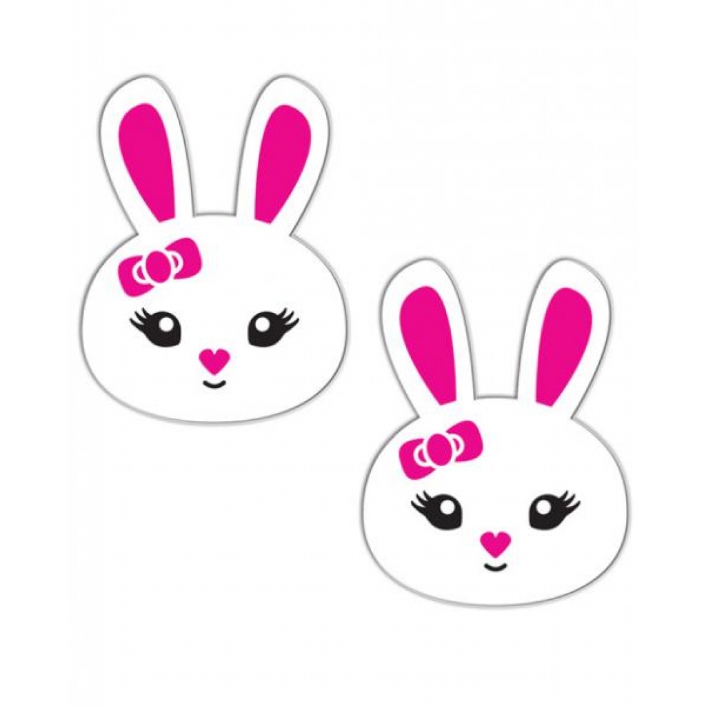 Pastease Bunny White Pasties - Pasties, Tattoos & Accessories