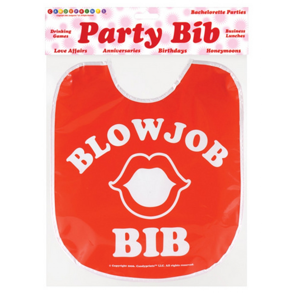 Blow job party bib - Gag & Joke Gifts