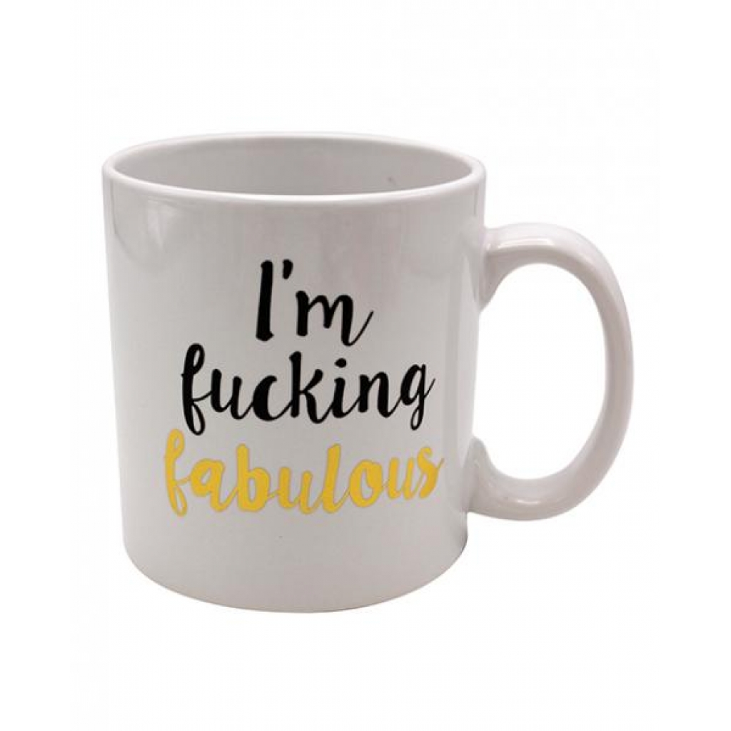 Attitude Mug - I'm F*cking Fabulous - White