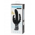 Happy Rabbit Triple Curve Black Vibrator - Rabbit Vibrators