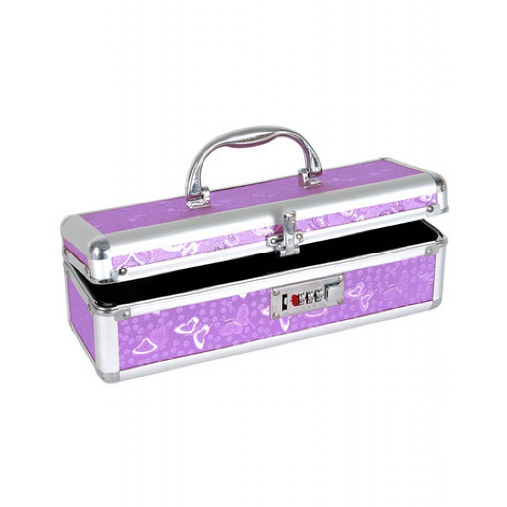 Lockable vibrator case - purple - Storage