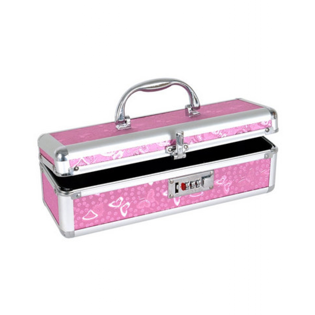 Lockable vibrator case - pink - Storage