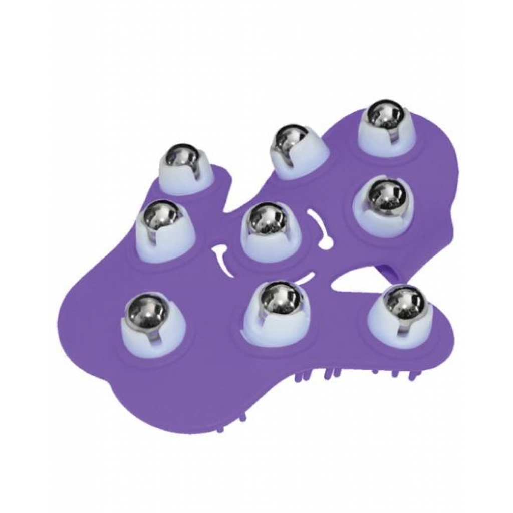 Fuzu Roller Purple Glove Massager