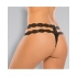 Adore Southern Rhapsody Panty Black O/S - Babydolls & Slips