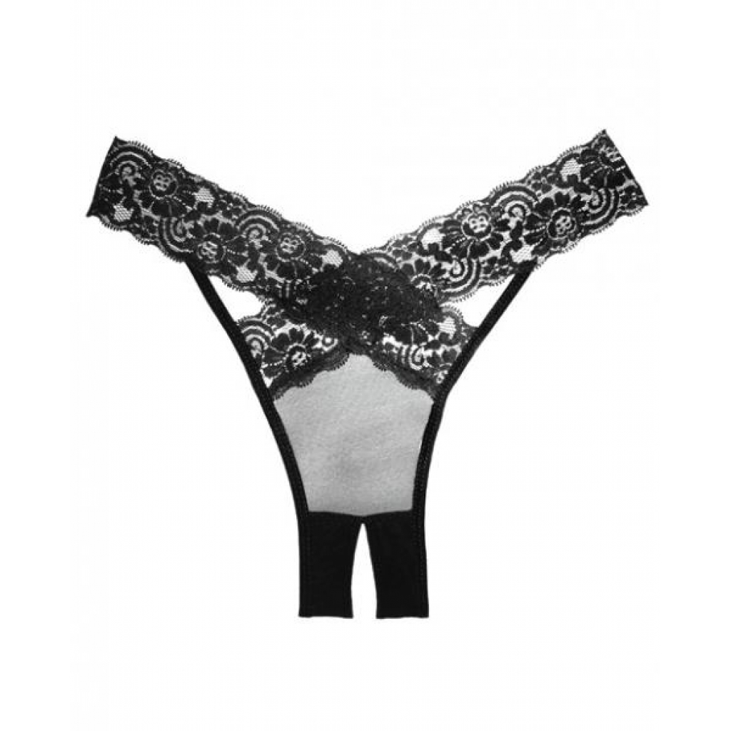 Adore Sheer, Lace Desire Panty Black O/S - Babydolls & Slips