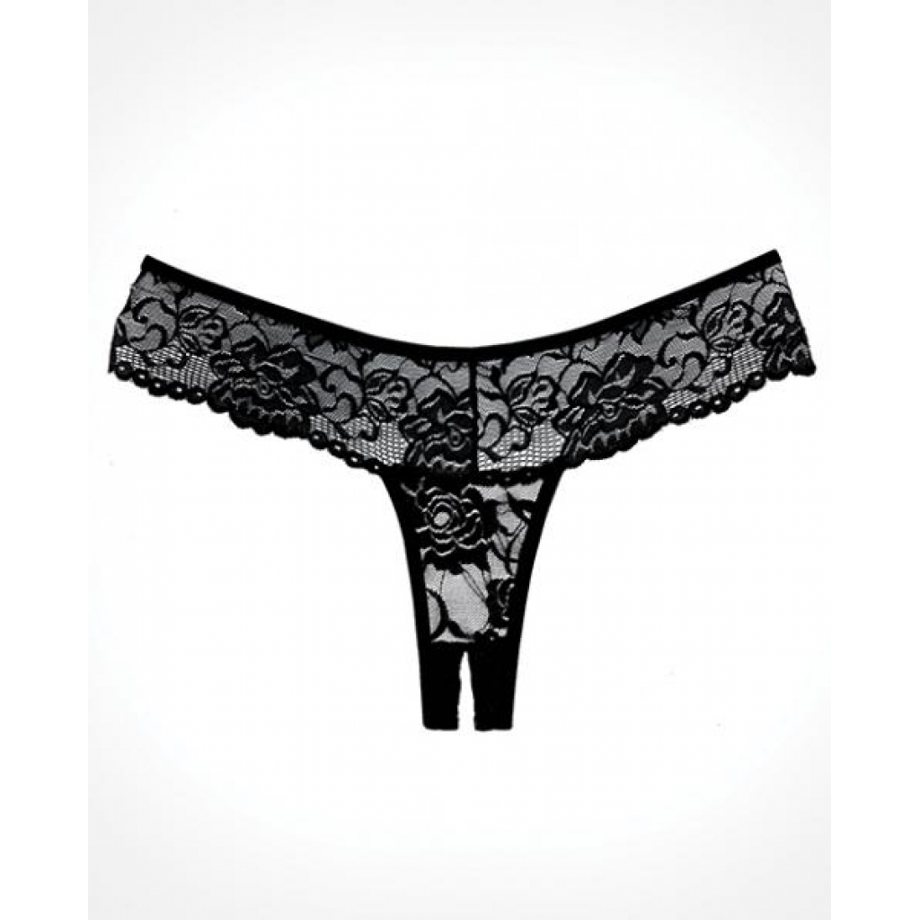 Adore Chiqui Love - Black Lace Thong