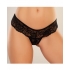 Adore Chiqui Love Black O/S - Babydolls & Slips