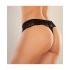 Adore Chiqui Love - Black Lace Thong