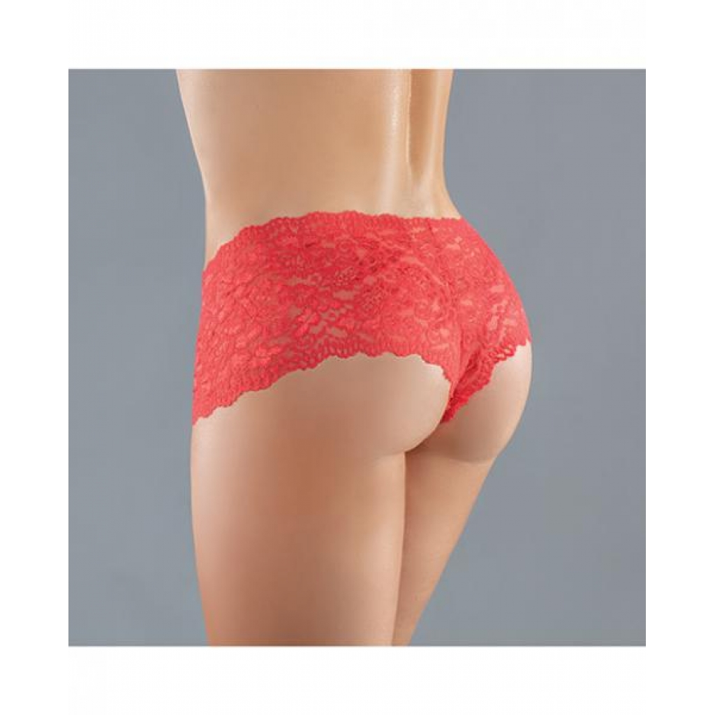 Adore Candy Apple Panty Red O/s - Babydolls & Slips