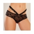 Adore Heartbreaker Panty Black O/S - Babydolls & Slips