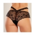 Adore Heartbreaker Panty Black O/S - Babydolls & Slips