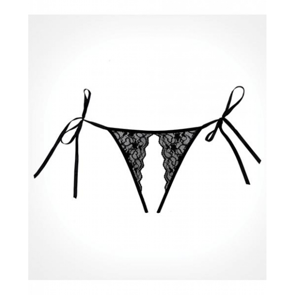 Adore Lolita Panty Black O/S - Babydolls & Slips