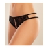 Adore Sweet Honey Panty Black O/S - Babydolls & Slips