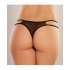 Adore Sweet Honey Panty Black O/S - Babydolls & Slips