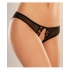 Adore Mirabelle Plum Panty Black O/S - Babydolls & Slips