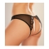 Adore Mirabelle Plum Panty Black O/S - Babydolls & Slips