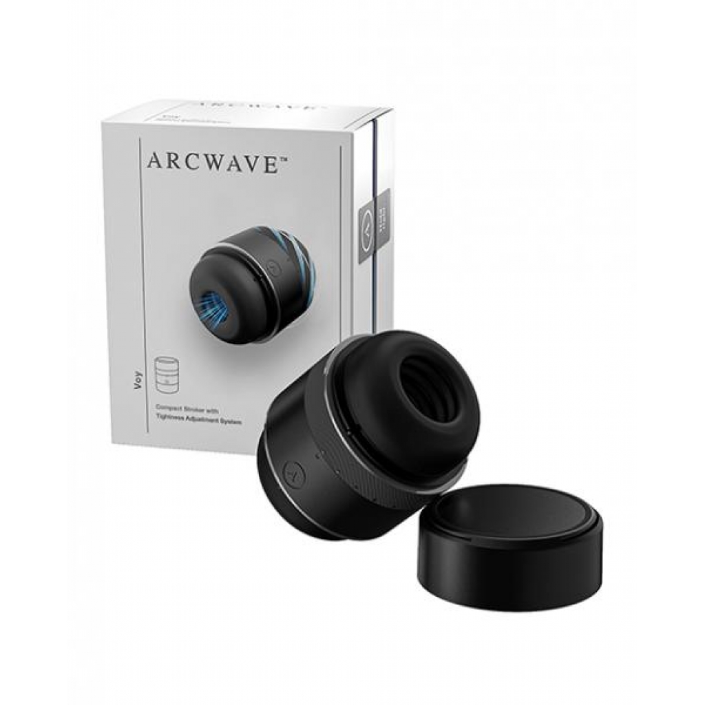 Arcwave Voy Compact Stroker - Black - Pocket Pussies