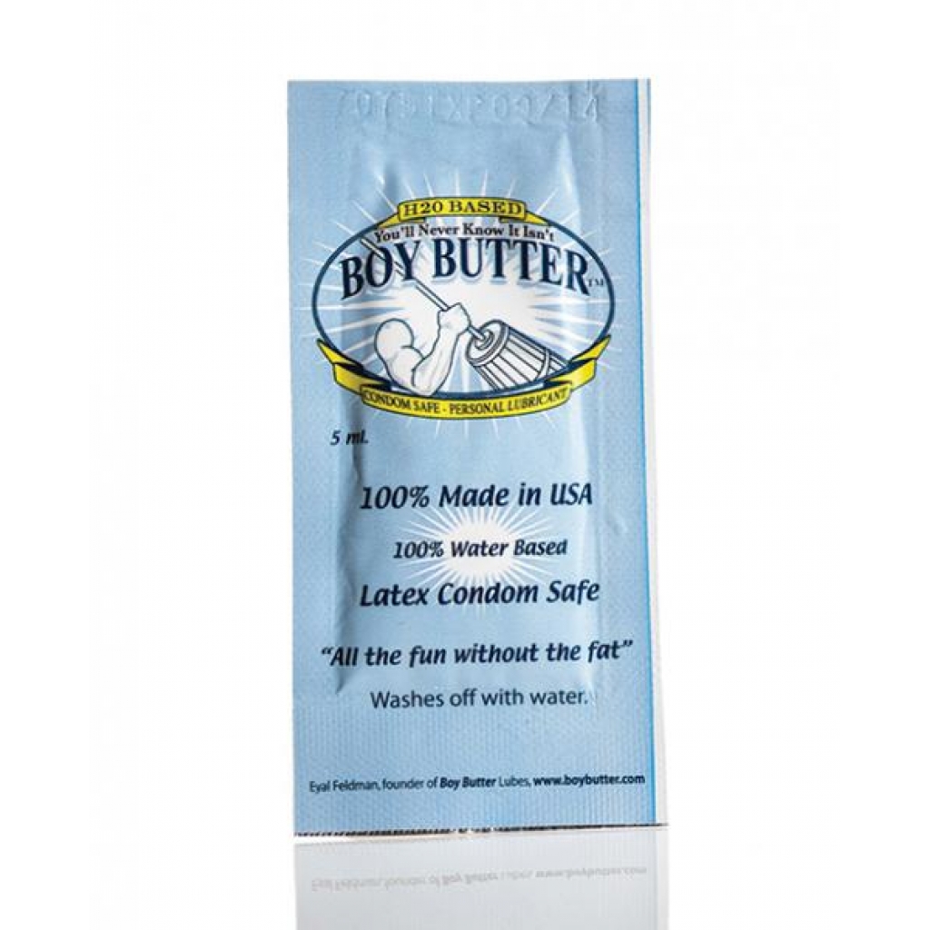 Boy Butter H2o - 5 Ml Sample - Anal Lubricants