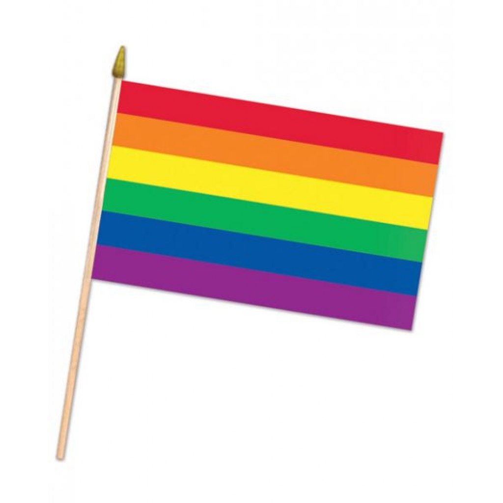 Rainbow Fabric Flag - Party Wear