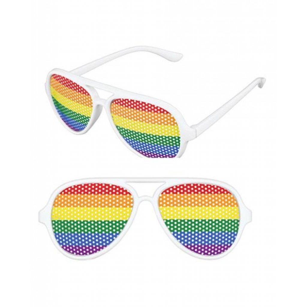 Pinhole Glasses Rainbow - Sexy Costume Accessories