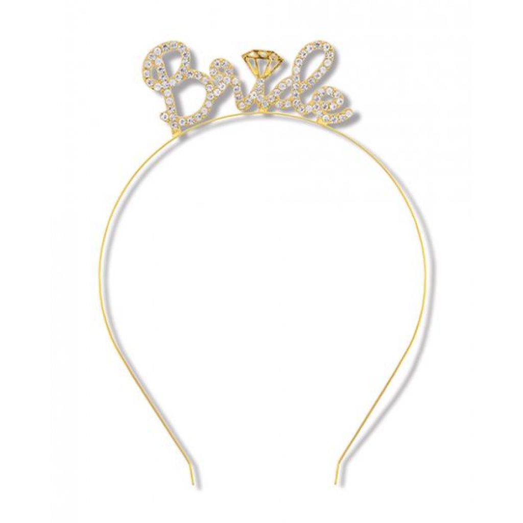 Rhinestone Bride Headband - Party Wear