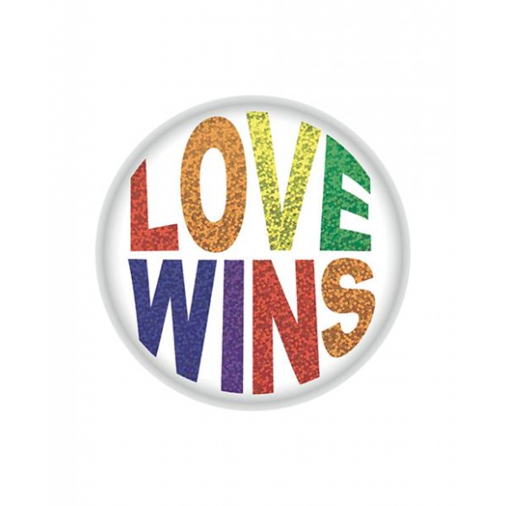 Love Wins Button - Gag & Joke Gifts