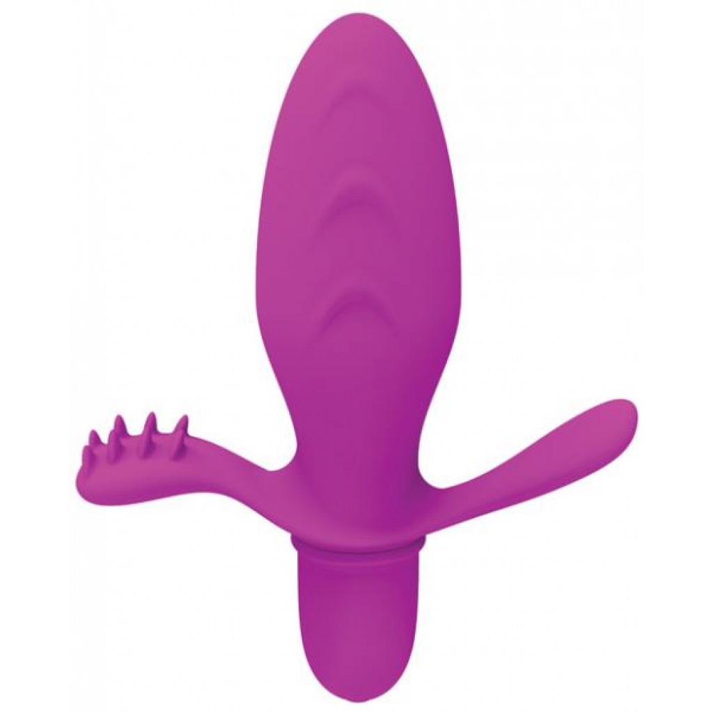 Pretty Love Fitch Anal Vibrator Fuchsia - Anal Plugs