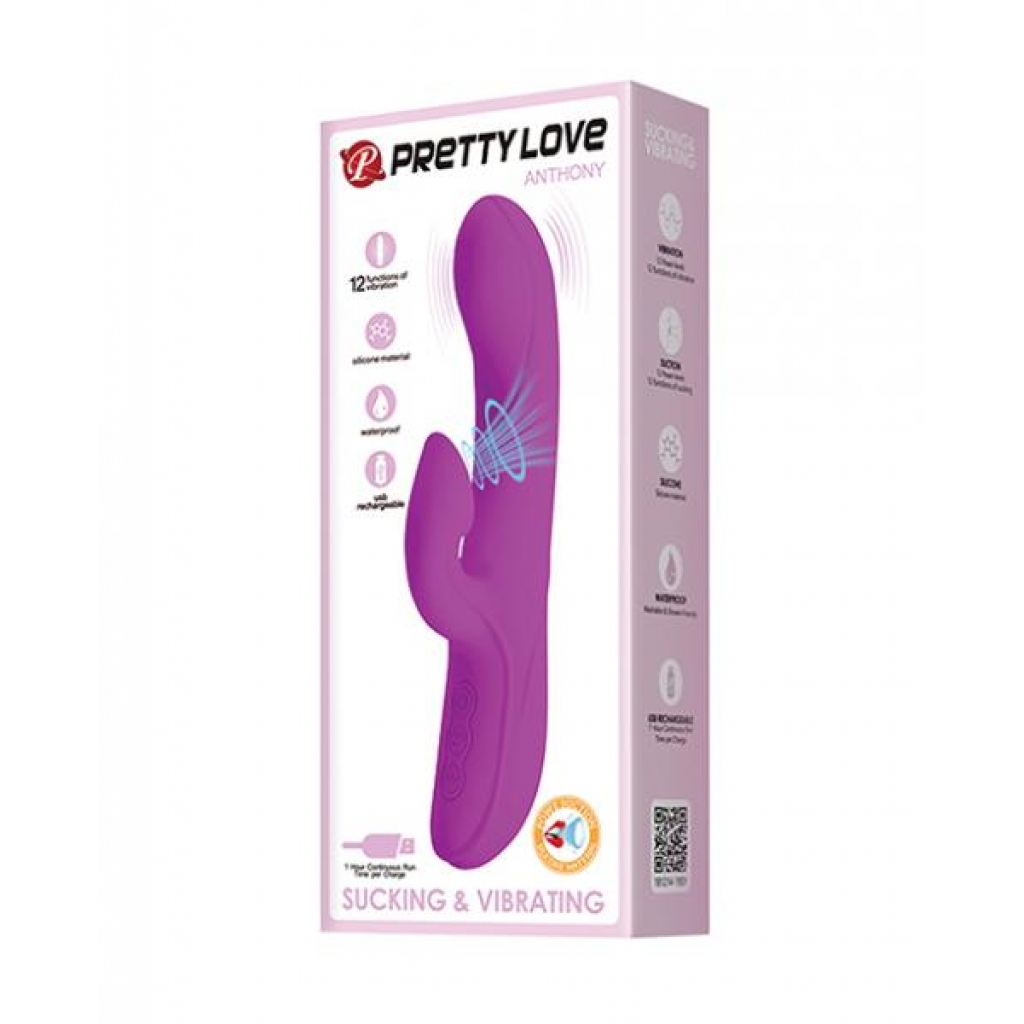 Pretty Love Anthony Sucking Rabbit - 12 Functions - Rabbit Vibrators