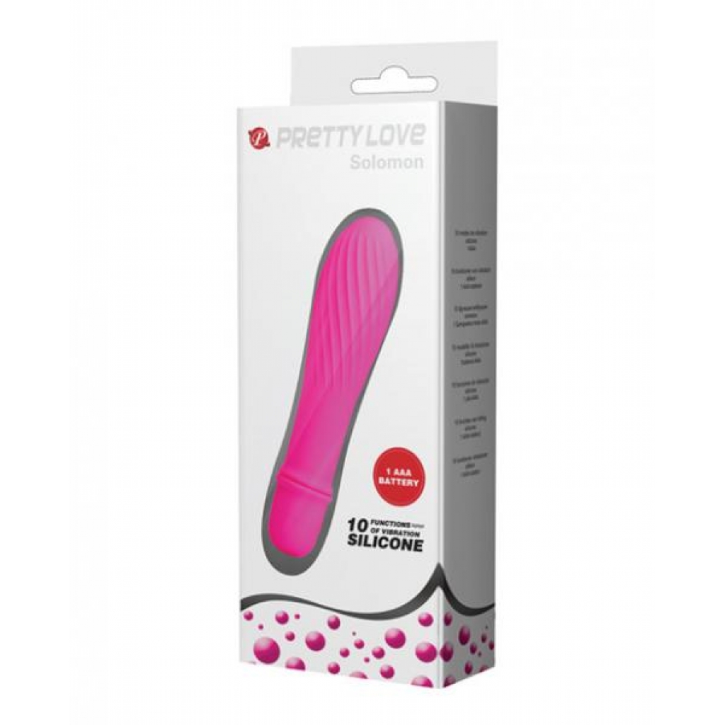 Pretty Love Solomon Vibrator - Hot Pink