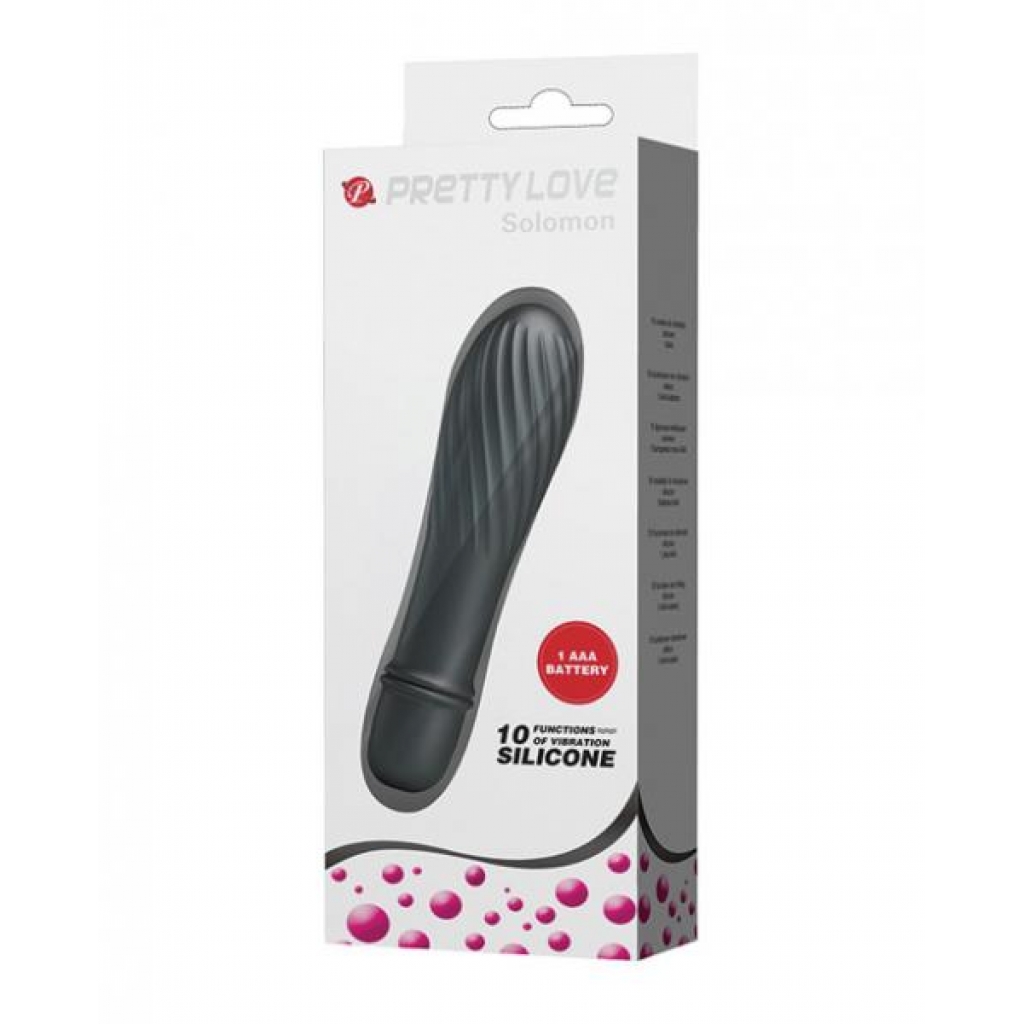 Pretty Love Solomon Vibrator - Black