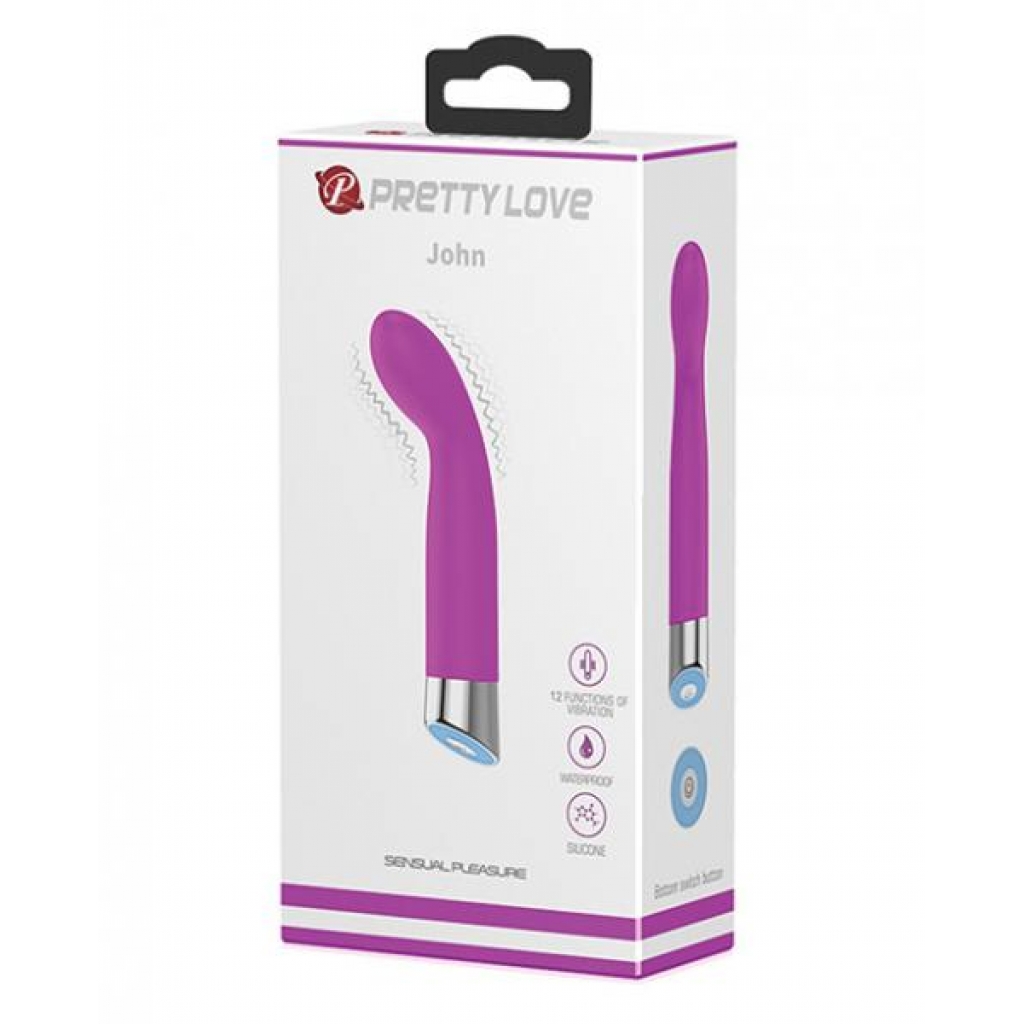 Pretty Love John Mini G - Fuchsia - G-Spot Vibrators