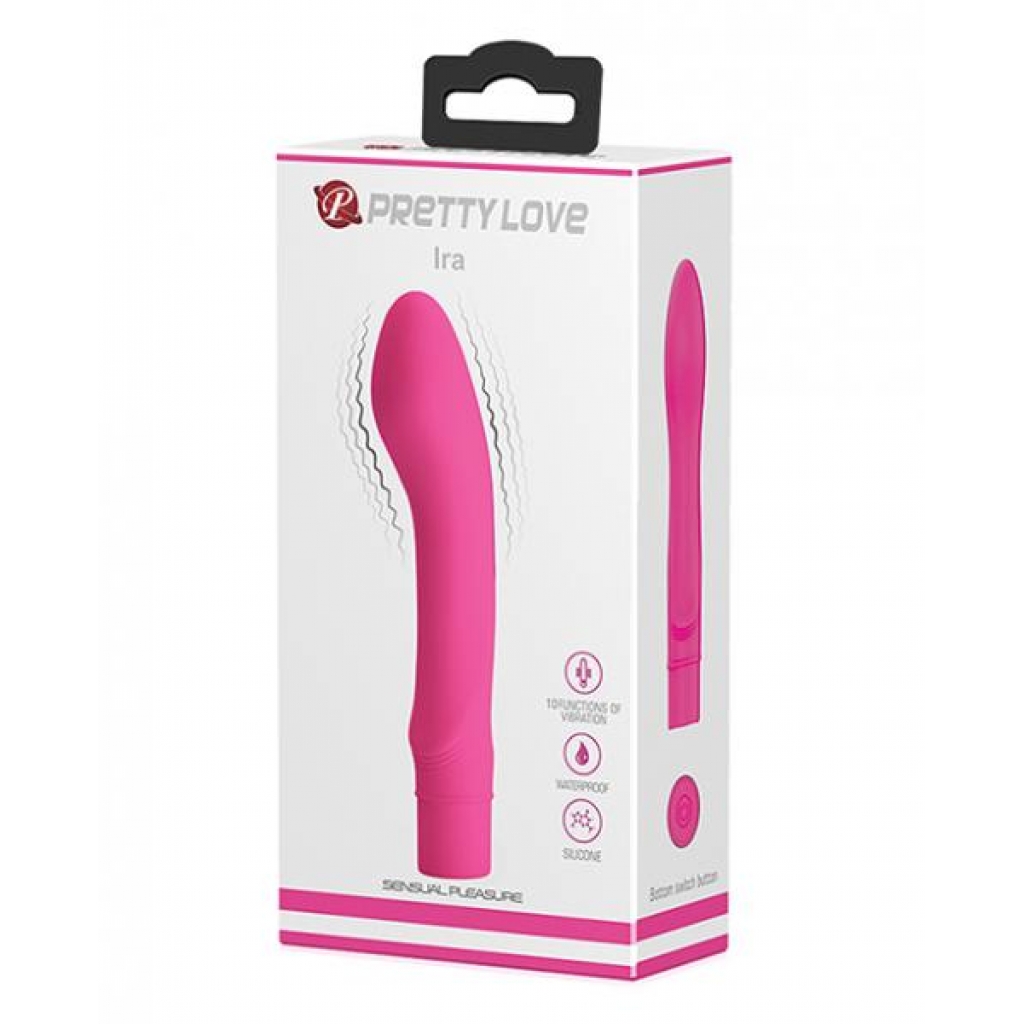 Pretty Love Ira 10 Function - Fuchsia - G-Spot Vibrators