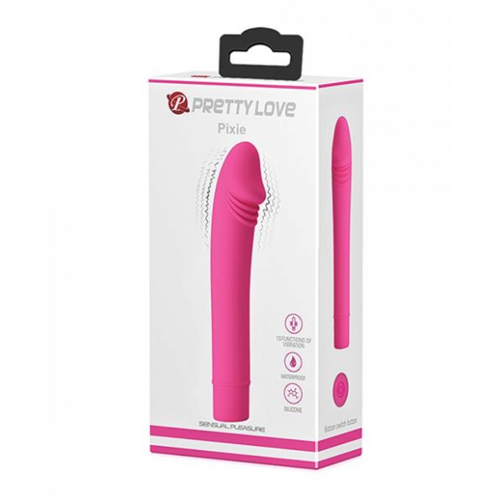 Pretty Love Pixie Silicone Mini - Pink - Realistic