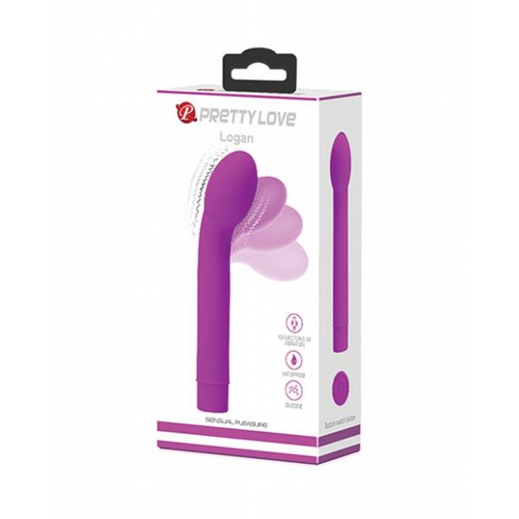 Pretty Love Logan Bendable Battery G - Fuchsia - G-Spot Vibrators