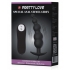 Pretty Love Vibrating Bead Butt Plug Black - Anal Plugs