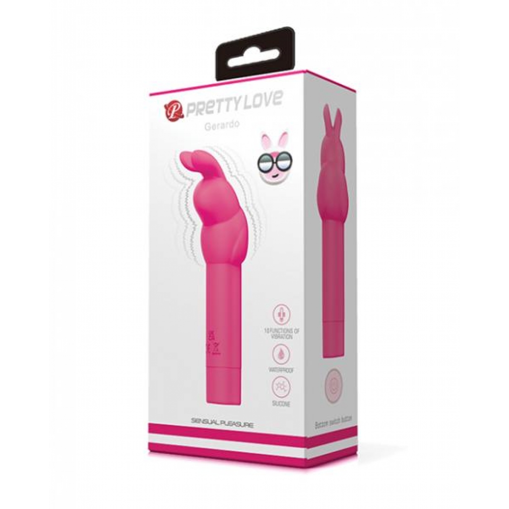 Pretty Love Gerardo Bunny - Hot Pink - Clit Cuddlers