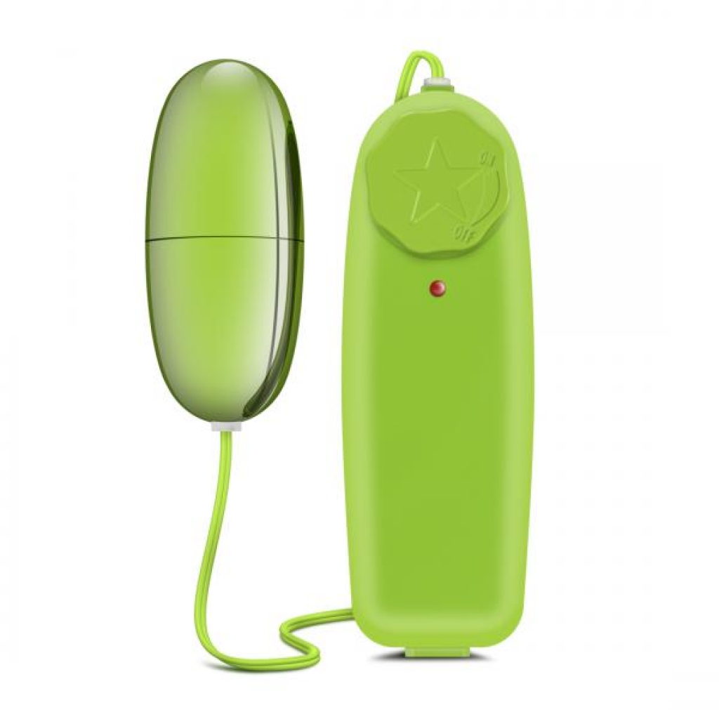 Power Bullet Lemon Lime Swirl Green Vibrator - Bullet Vibrators