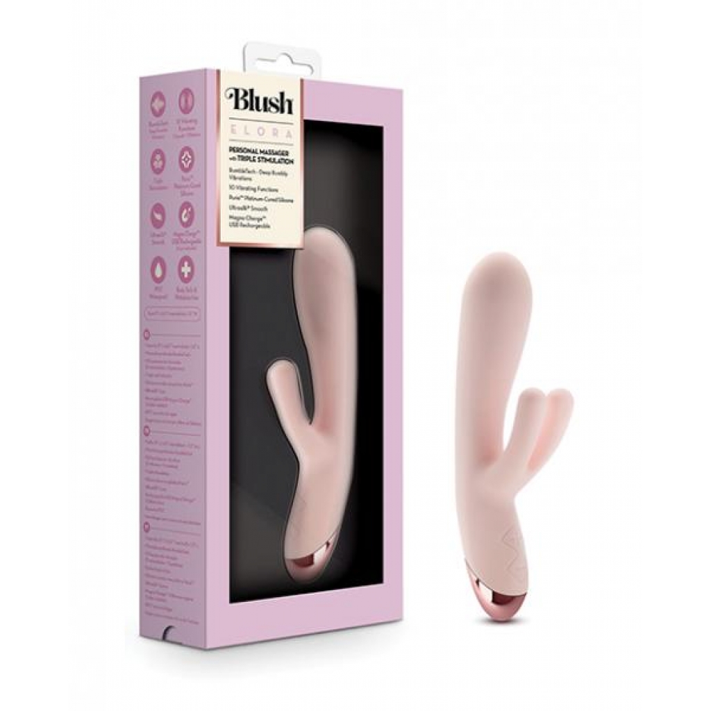 Blush Elora Rabbit Vibrator - Pink - Rabbit Vibrators