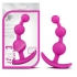 Luxe Be Me 3 Fuchsia Anal Beads - Anal Beads