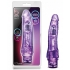 B Yours Vibe #7 Purple Realistic Vibrating Dildo - Realistic