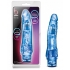 B Yours Vibe 7 Blue Vibrating Dildo - Realistic